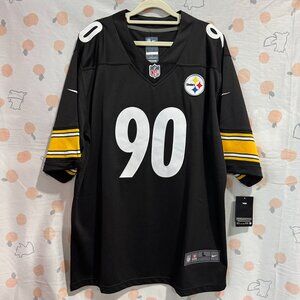 TJ Watt No 90 Nike NFL Pittsburgh Steelers Jersey